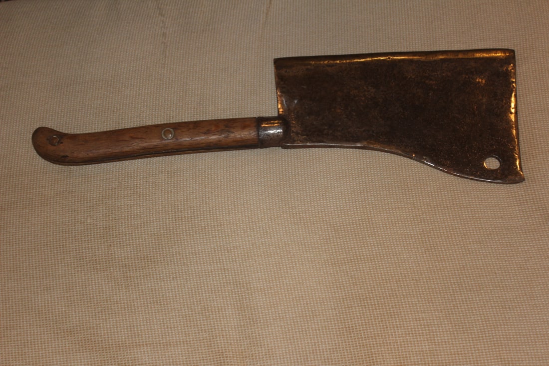 Large Vintage Cleaver - 4