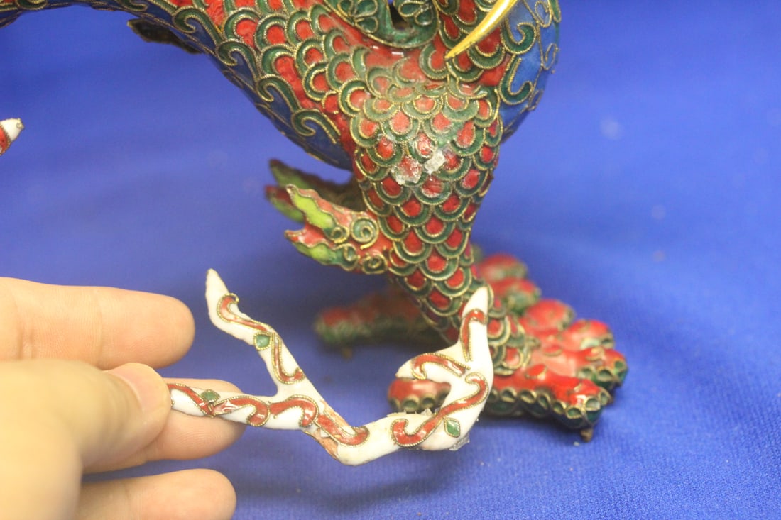 Cloisonne Kylin - 13