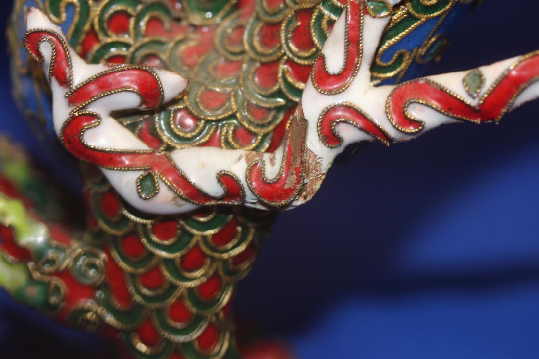 Cloisonne Kylin - 5