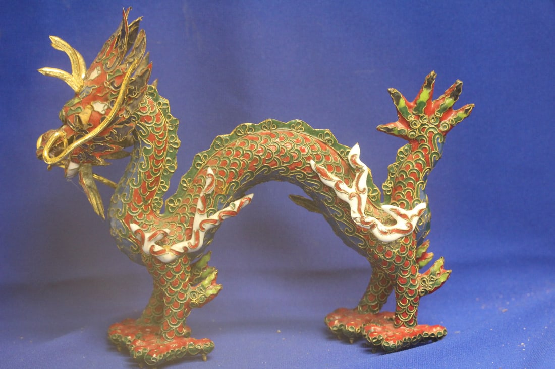 Cloisonne Kylin - 7