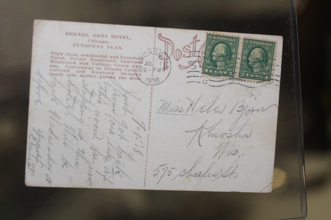 Drexel Hotel Post Card - 2