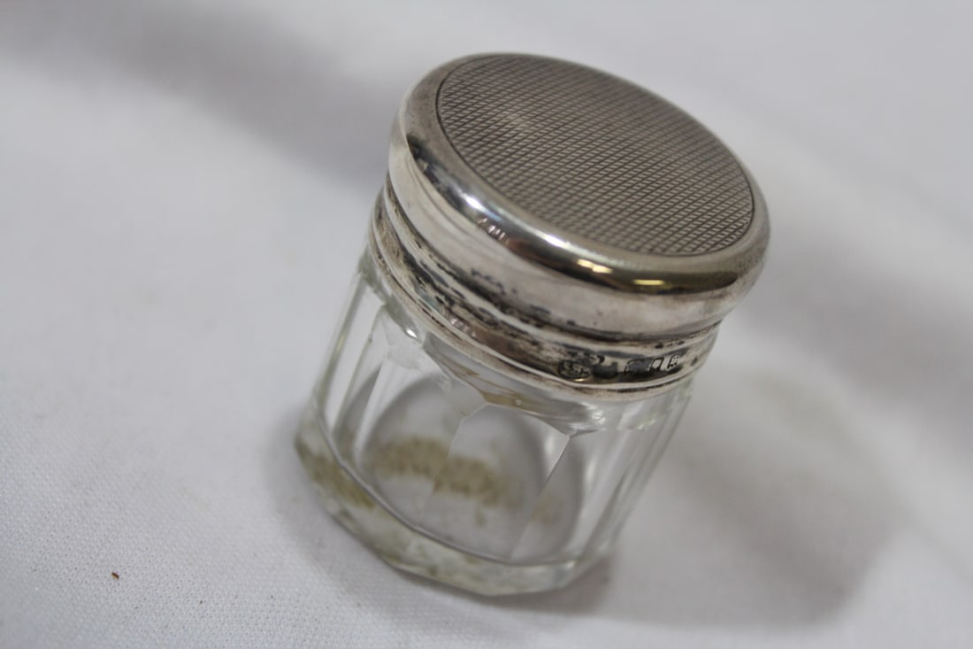 A Small Container with Sterling Top - 3