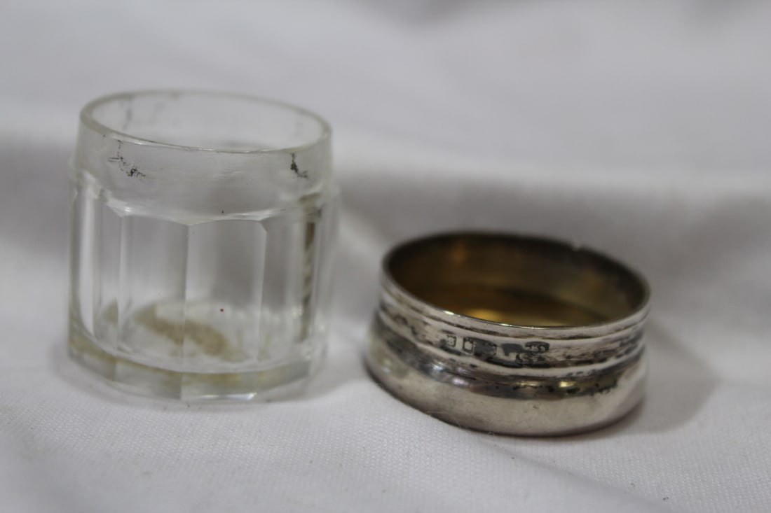 A Small Container with Sterling Top - 5