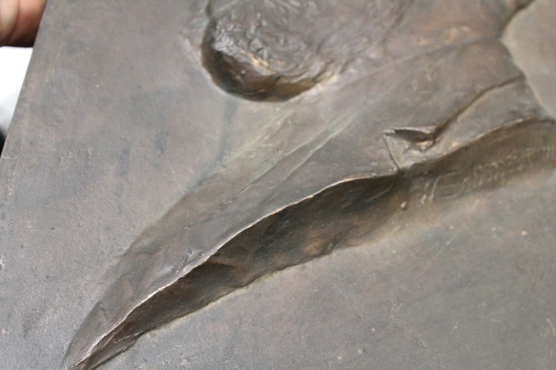 A Bronze Plaque - 4