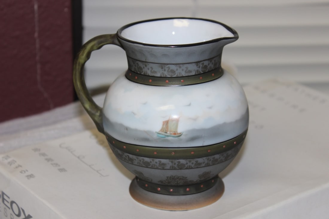 A Royal Beyreuth Pitcher: 4 3/4" tall