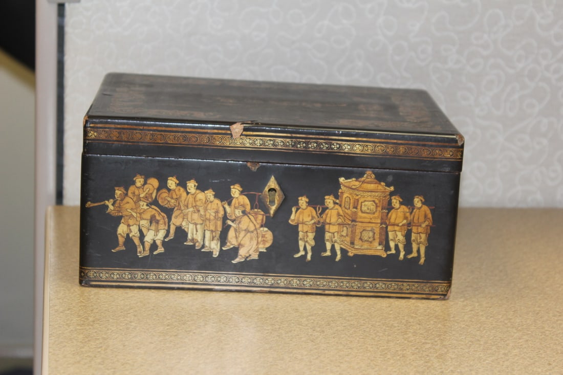 Chinese Export Lacquer Box (1 of 9)