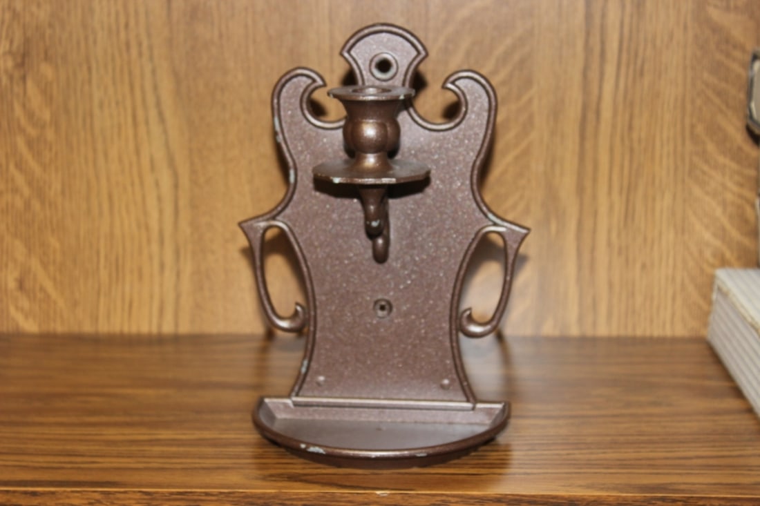 A Lakeside Plastics Scones - Candle Holder: 9 inches tall