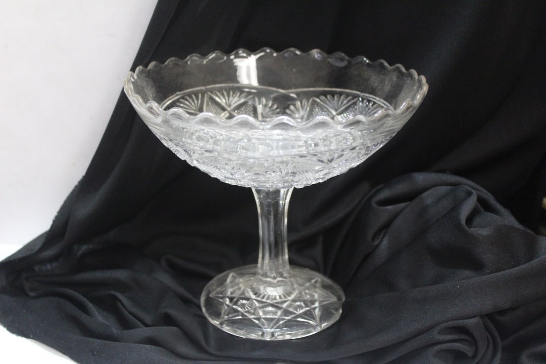 A Pressed Glass Compote (1 of 7)