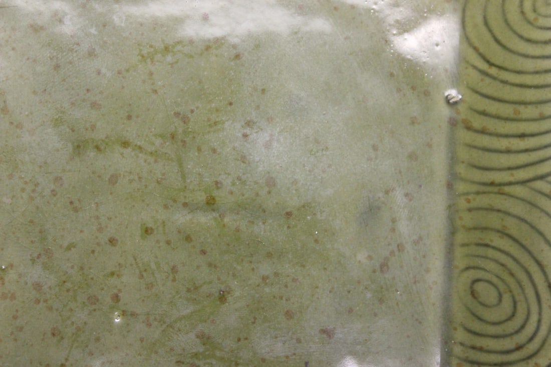 An Art Ceramic Square Plate - 3