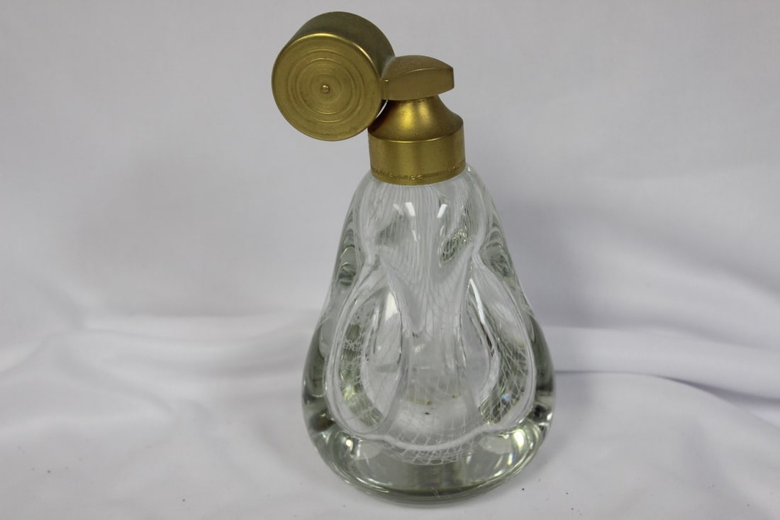 A Perfume Atomizer - Signed Marcel And Franck: 5 3/4" tall