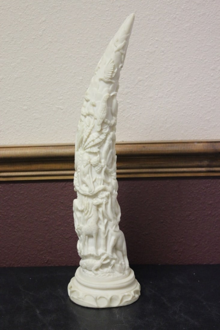 A Resin Ornament: Chinese - 17" tall