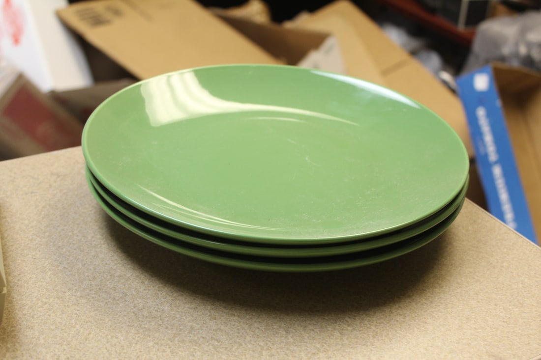 Set of 3 Royal Norfolk Plates: 10 3/8" in diameter each