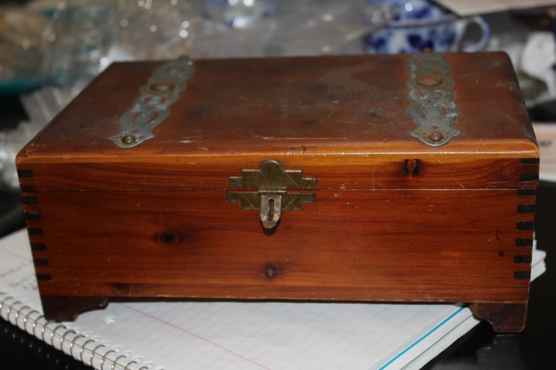 Vintage Cedar Box - 2