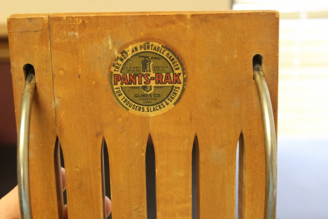 A Vintage Pants/Trouser Rack - 3