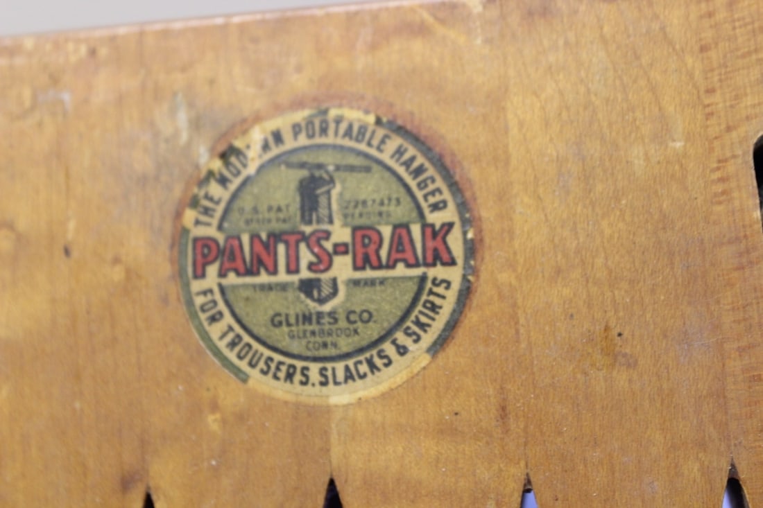 A Vintage Pants/Trouser Rack - 8