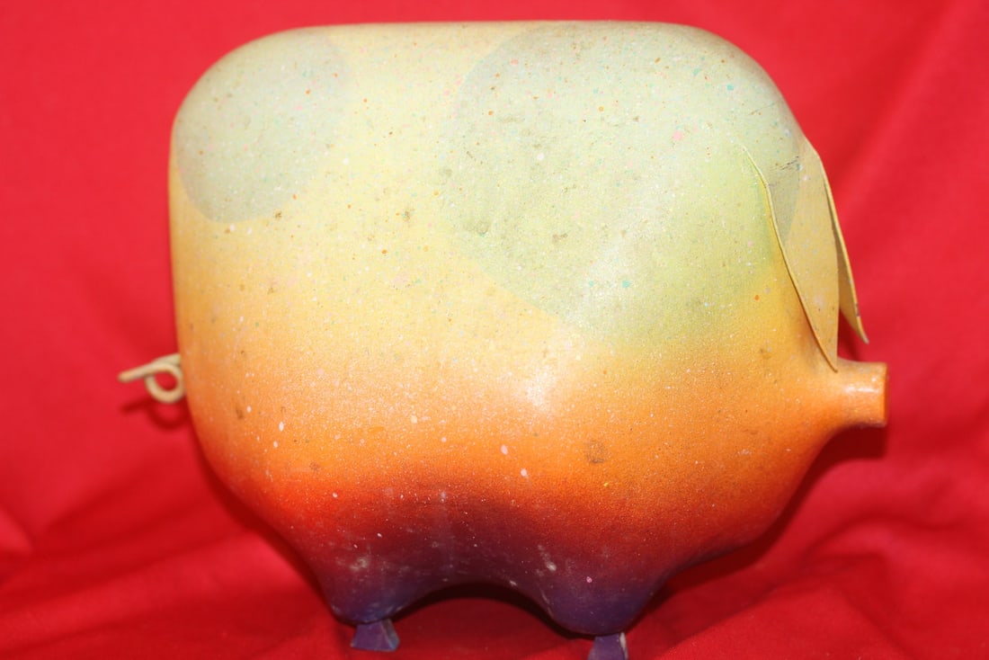A Decorative Pig: 8 1/2" long - most likely compoite material