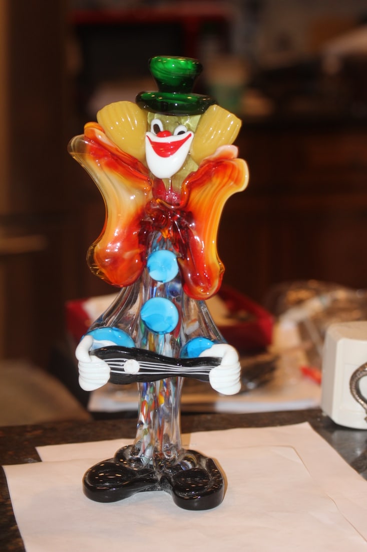 Murano Art Glass Clown (1 of 7)