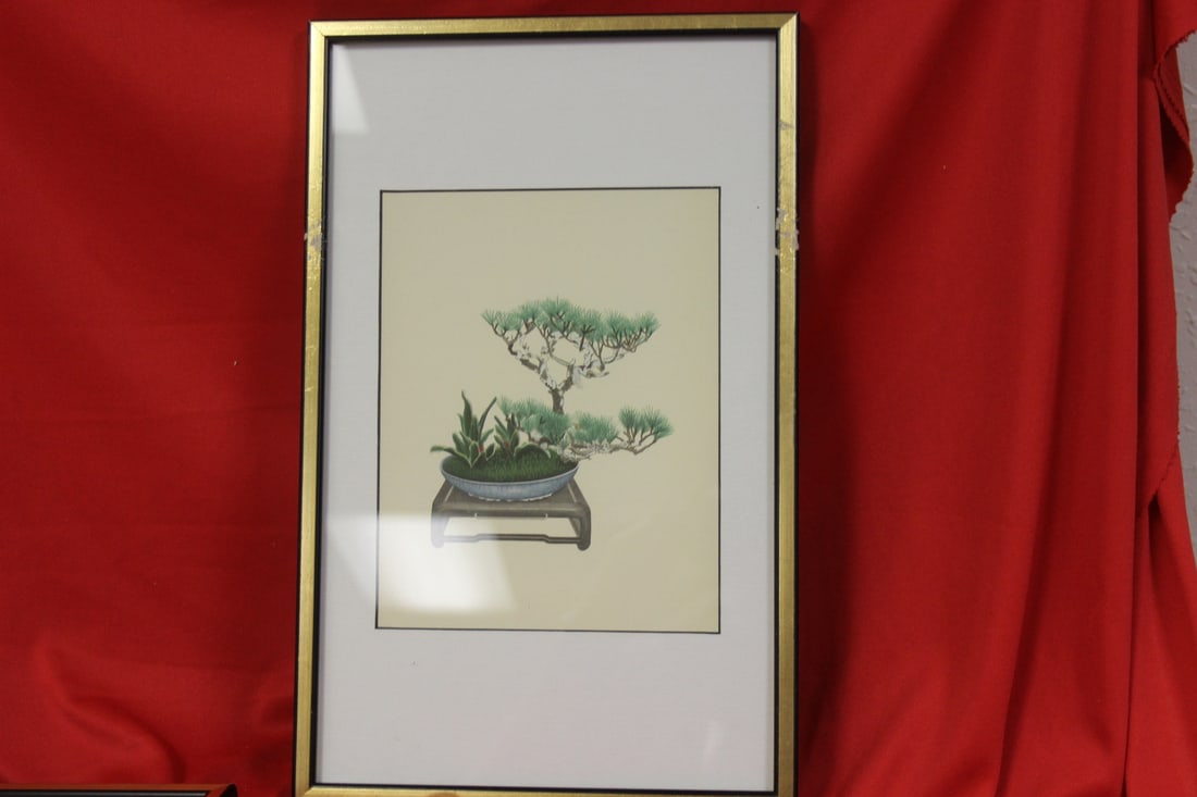 A Japanese Print: measures : 13 1/4" x 8 1/2"
