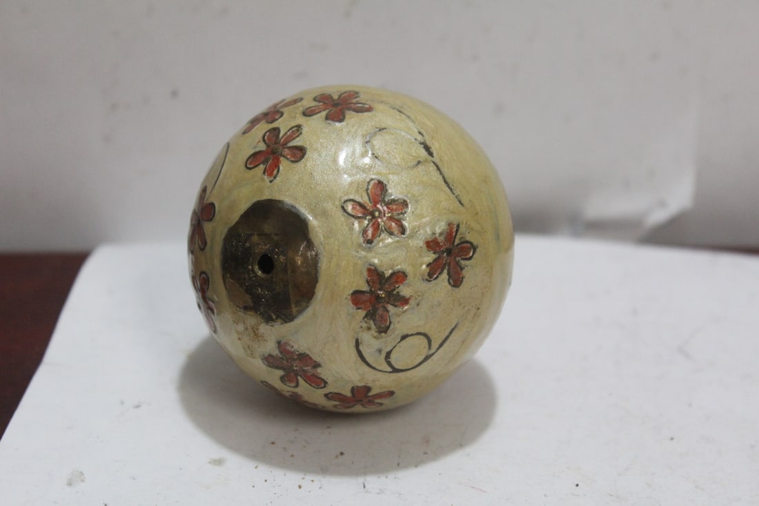 A Cloisonne Ball: 2 1/2" in diameter