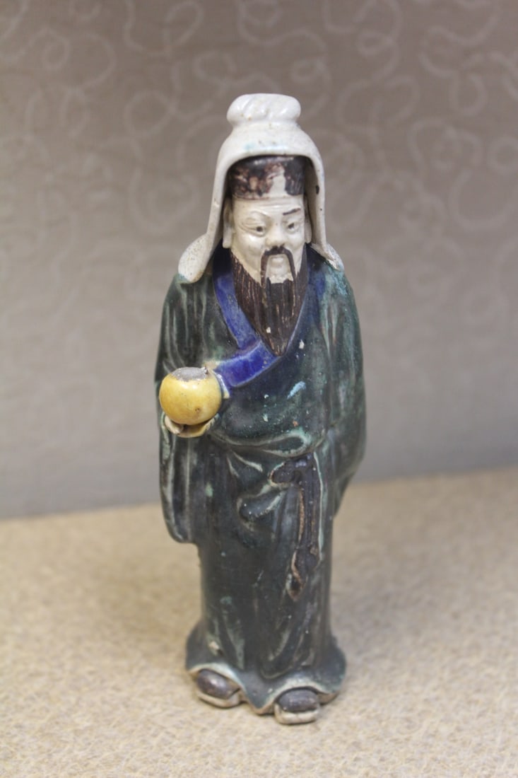 Vintage Chinese Mudman: marked "China" - 5 1/4"" tall
