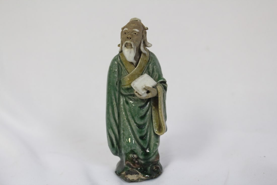 A Vintage Mud Man: 4" tall