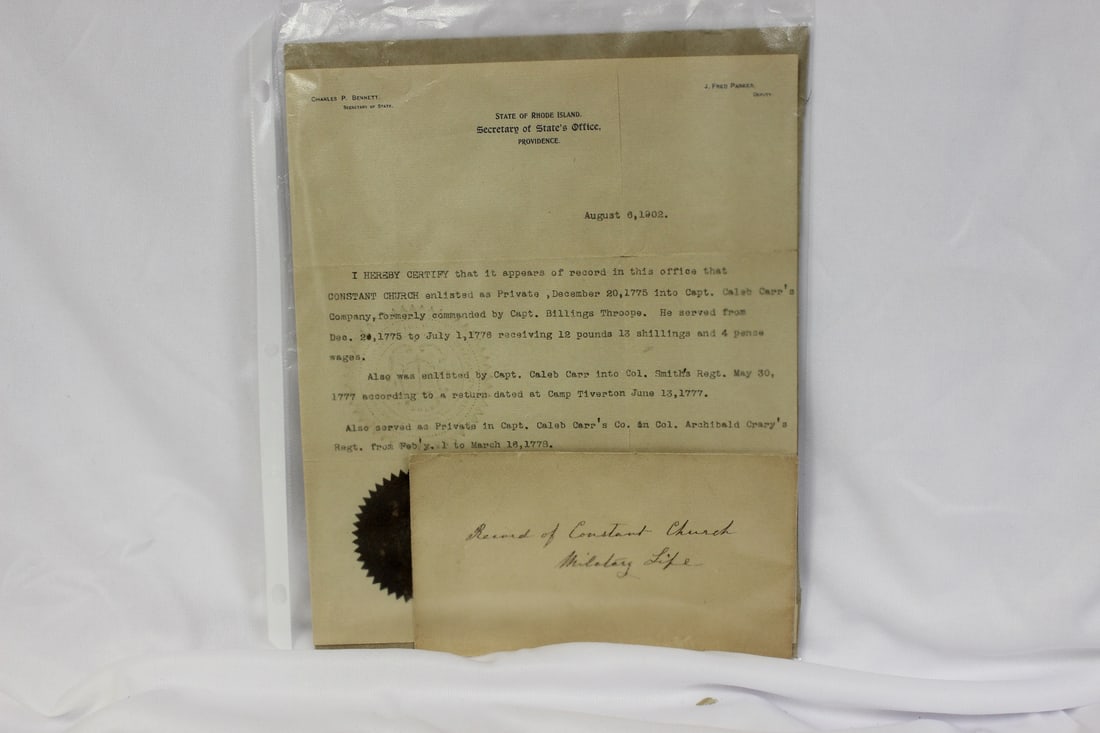 A Signed Charles P. Bennett Article (1 of 3)