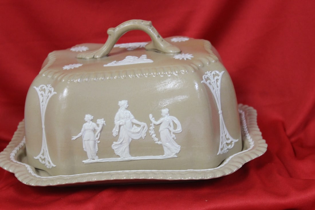A Copeland Spode England Jasperware Server - 4