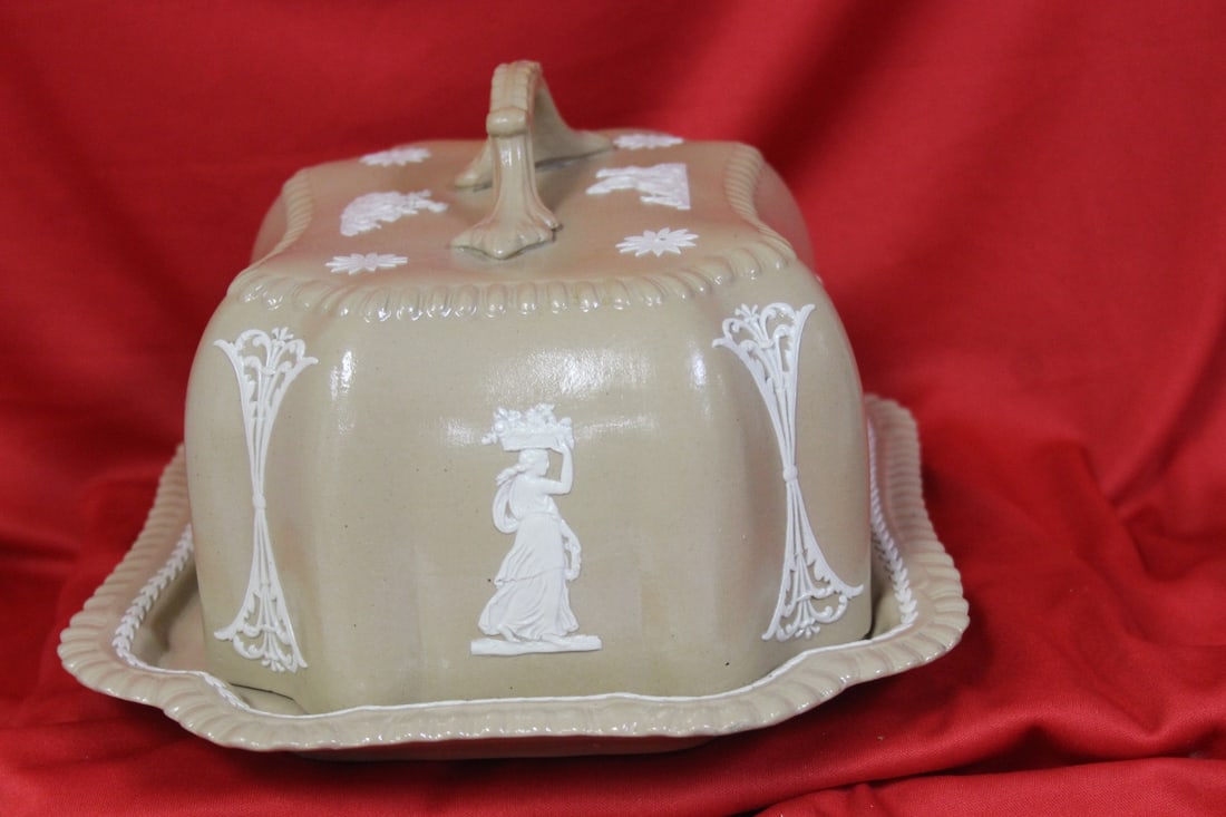 A Copeland Spode England Jasperware Server - 5