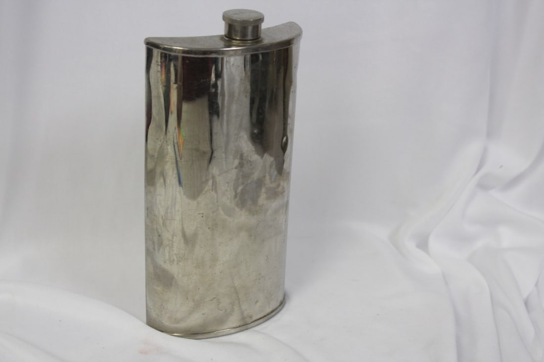 An English Spirit Bottle: 7 3/4" tall