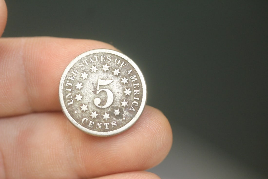 1868 Nickel - 3