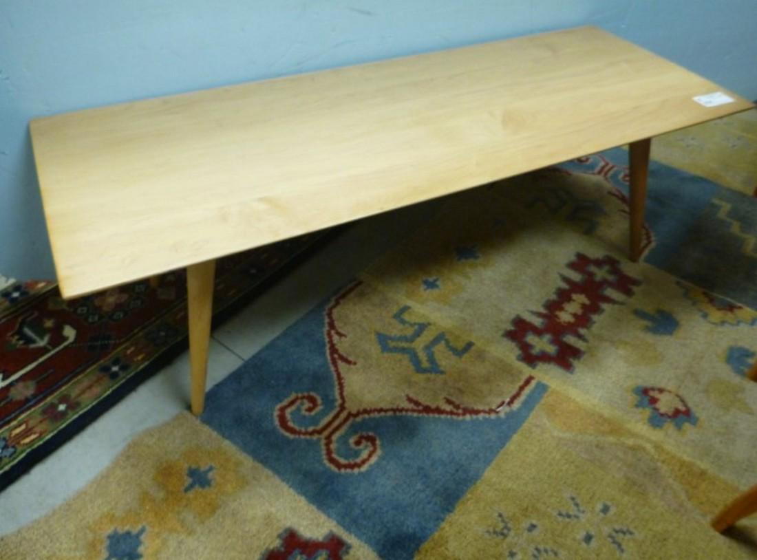 PAUL MCCOBB PLANNER GROUP MAPLE COFFEE TABLE 14 1/2"H X: PAUL MCCOBB PLANNER GROUP MAPLE COFFEE TABLE 14 1/2"H X 18"W X 48"D