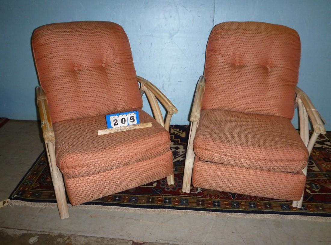 PR BAMBOO FRAME UPHOLS RECLINERS: PR BAMBOO FRAME UPHOLS RECLINERS