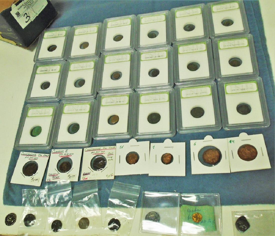 LOT OF 25+ ANCIENT COINS (1 of 4)