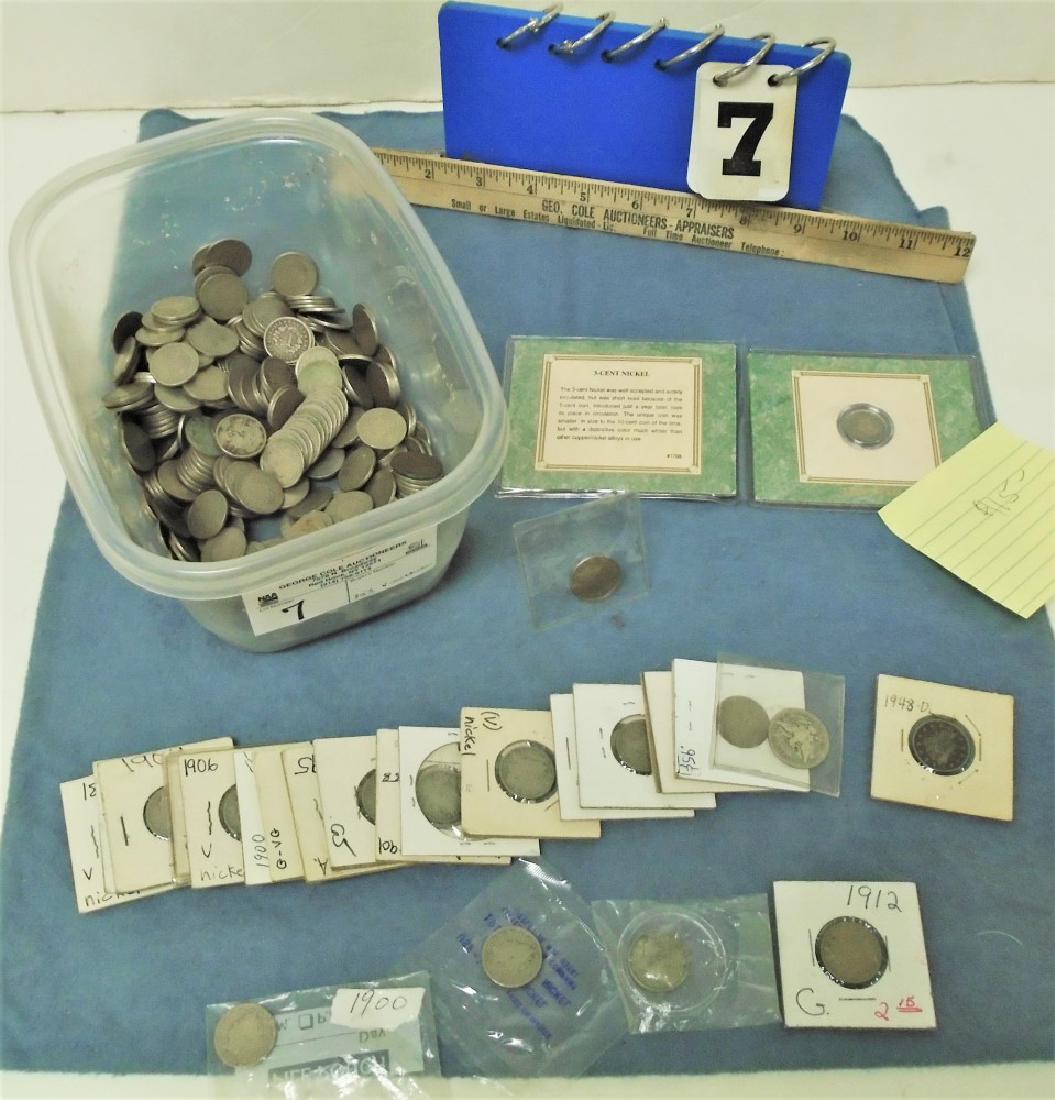 LOT OF 353 V NICKELS (1 of 7)