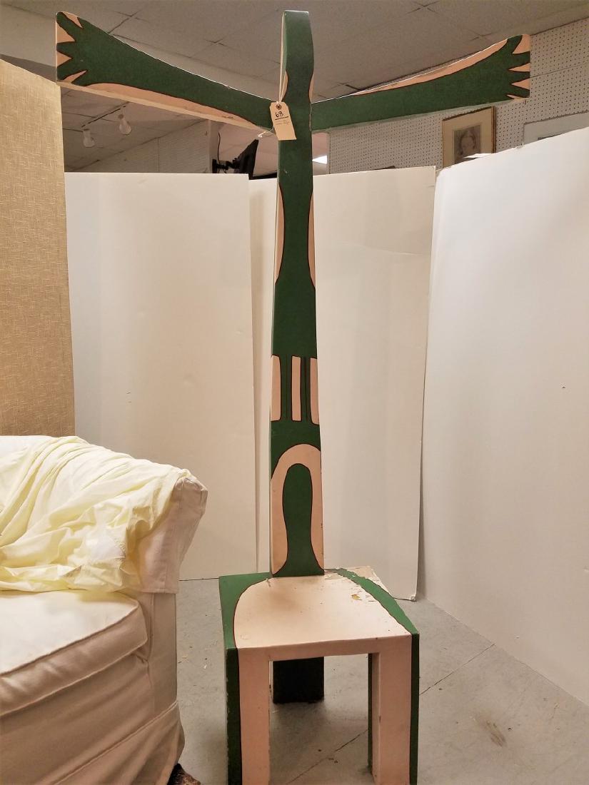 TOTEM CHAIR BY ALAN SIEGEL 68" (1 of 2)