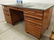 LEATHER TOP NANCY CORZINE WAKEFIELD DESK 28"H X 60"W X