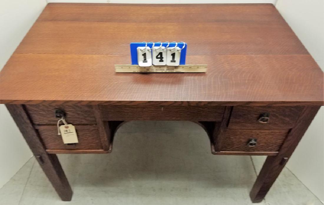 L + J.G. STICKLEY #501 DESK 29"H X 42"W X 26"D: L + J.G. STICKLEY #501 DESK 29"H X 42"W X 26"D