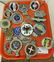 TRAY 17 VINTAGE AUTO CLUB BADGES