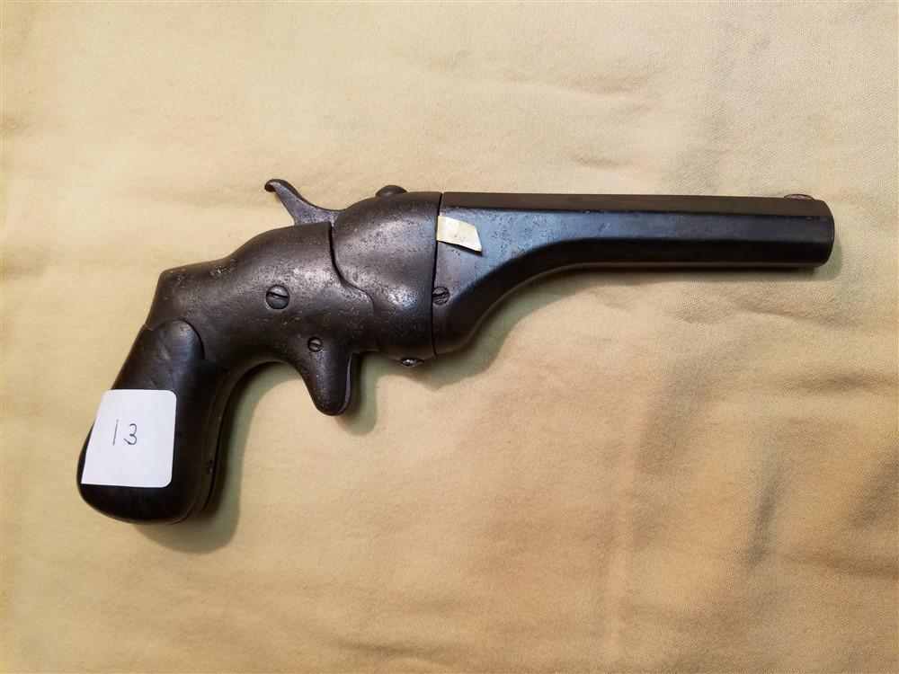 Connecticut Arms & Mfg Hammond Bulldog Single Shot: Connecticut Arms & Mfg Hammond Bulldog Single Shot Derringer .44 Rimfire - Spur Trigger, 4" Octagonal bbl - Mfd 1864-1867 - No FFL Transfer Required.