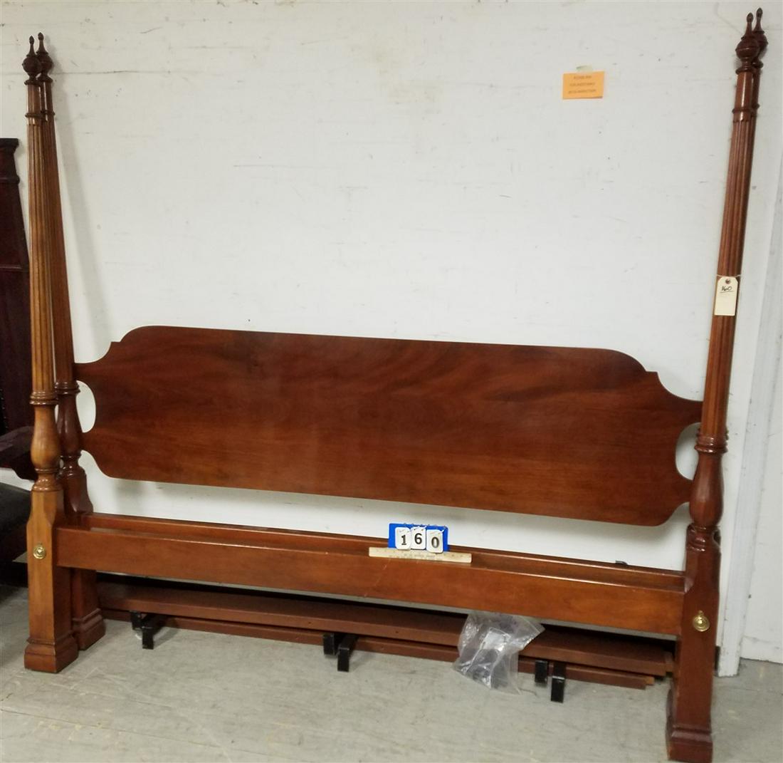 STICKLEY MAHOG. POSTER BED, KING: STICKLEY MAHOG. POSTER BED, KING