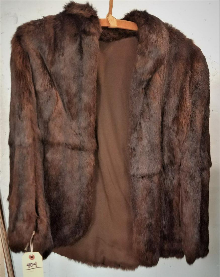 MINK JACKET: MINK JACKET