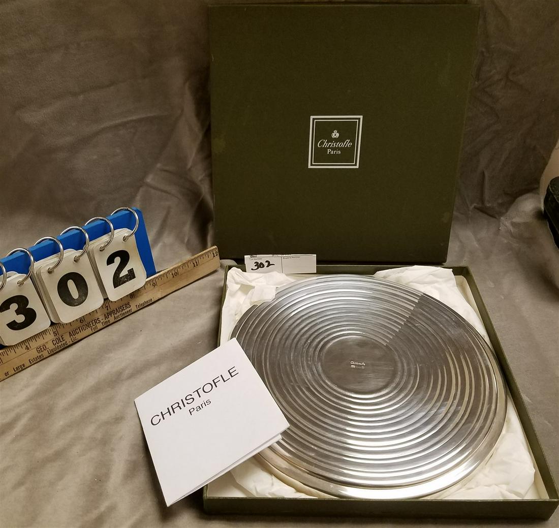 BXD CHRISTOFLE, PARIS HOT PLATE: BXD CHRISTOFLE, PARIS HOT PLATE