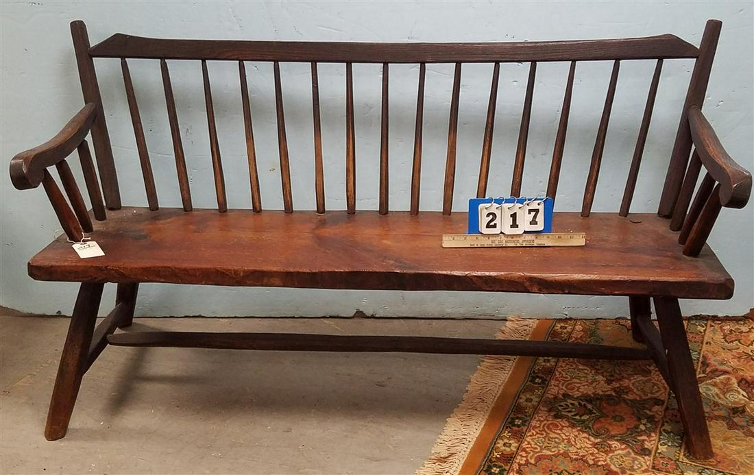 HUNT FURN. BENCH, 56"L (1 of 2)