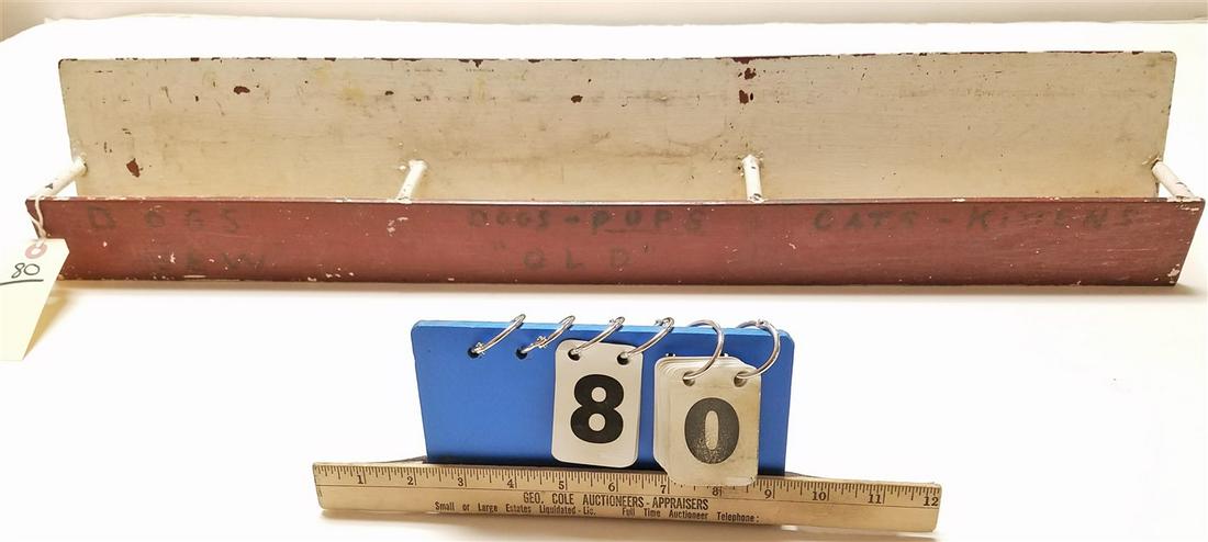 CAST IRON RACK, 5'H X 30"W X 3.5"D (1 of 1)