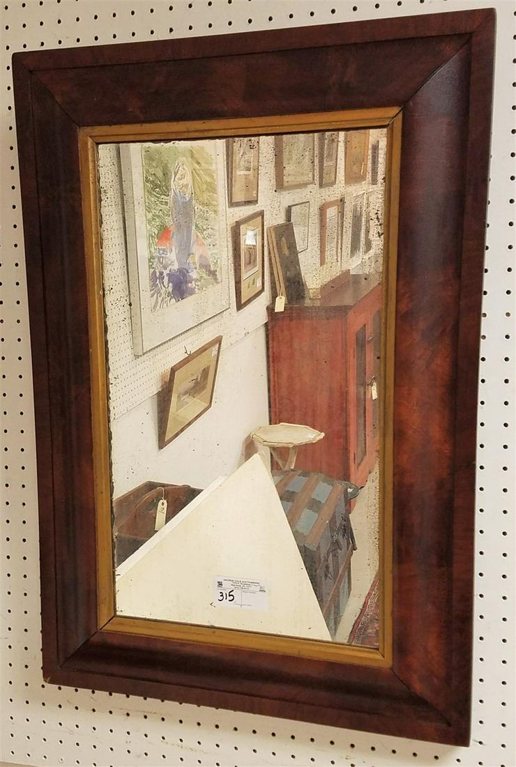 EMPIRE MAHOG OGEE FRAMED MIRROR: EMPIRE MAHOG OGEE FRAMED MIRROR