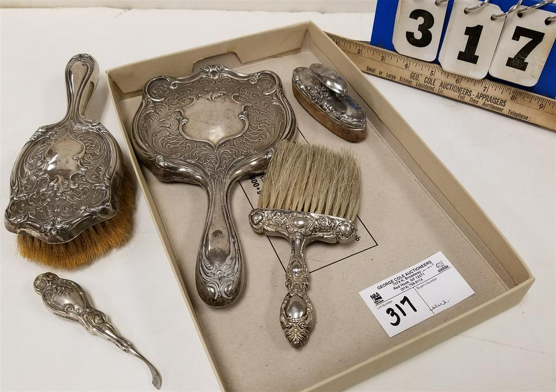 5 PC STERL DRESSER SET (1 of 1)