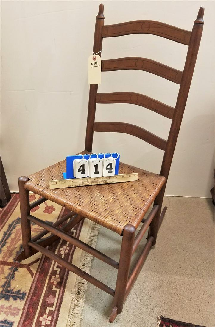 PRIM. LADDER BACK ROCKER: PRIM. LADDER BACK ROCKER