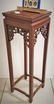 CHINESE MAHOG STAND - 36"H X 12" SQUARE - 2