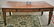 MAHOG. LEATHER TOP PARTNERS DESK, 31"H X 76"W X 49.5"D