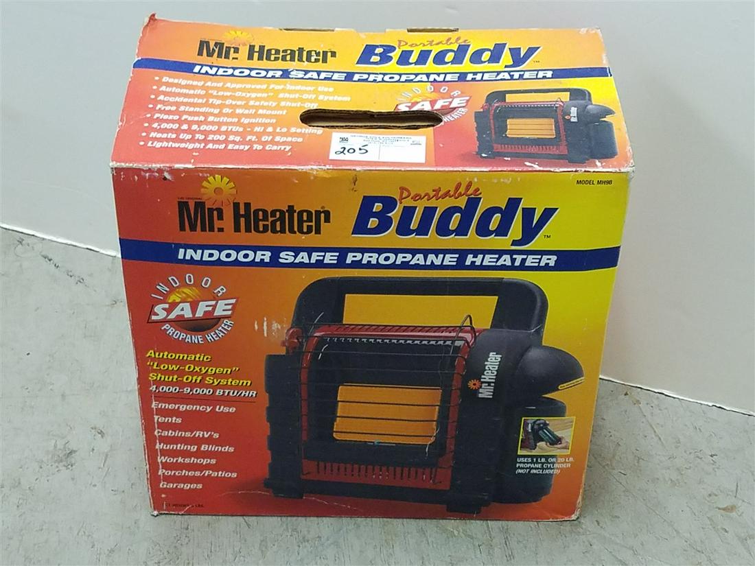 NEW BX'D MR. HEATER PORTABLE BUDDY (1 of 1)